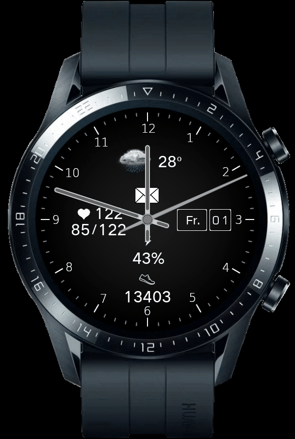 华为Huawei Watch GT/GT 2 46mm GT / GT 2 46mm手表表盘