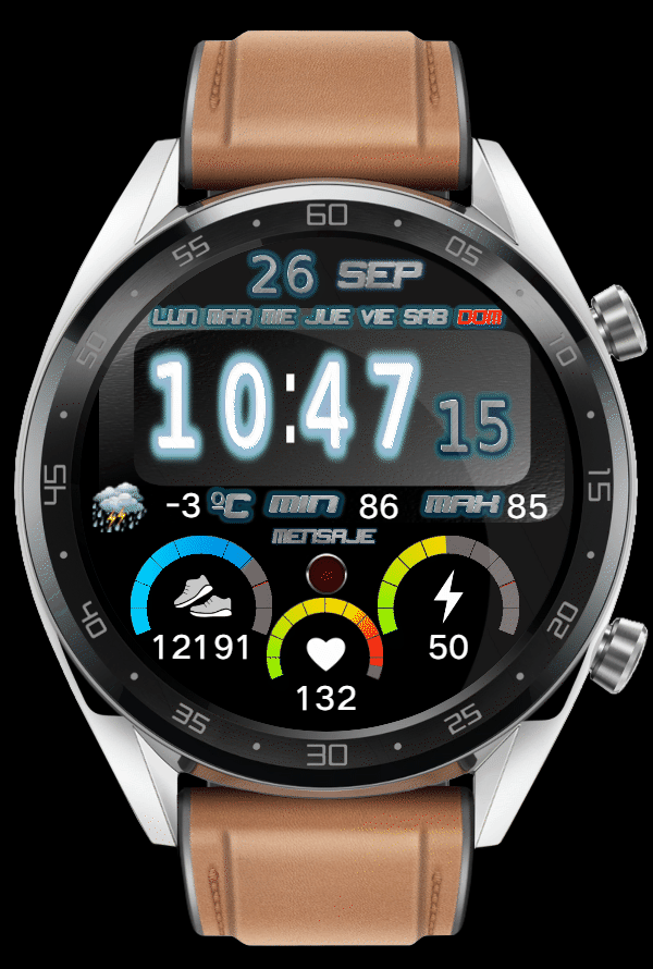 华为Huawei Watch GT/GT 2 46mm GT / GT 2 46mm手表表盘