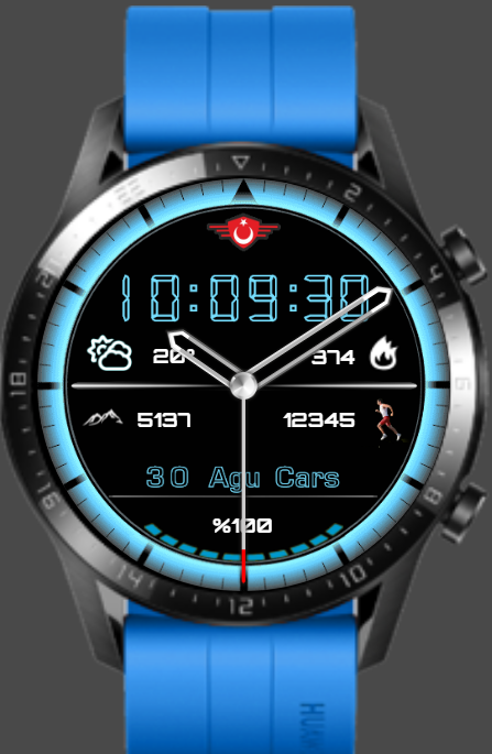 华为Huawei Watch GT/GT 2 46mm GT / GT 2 46mm手表表盘