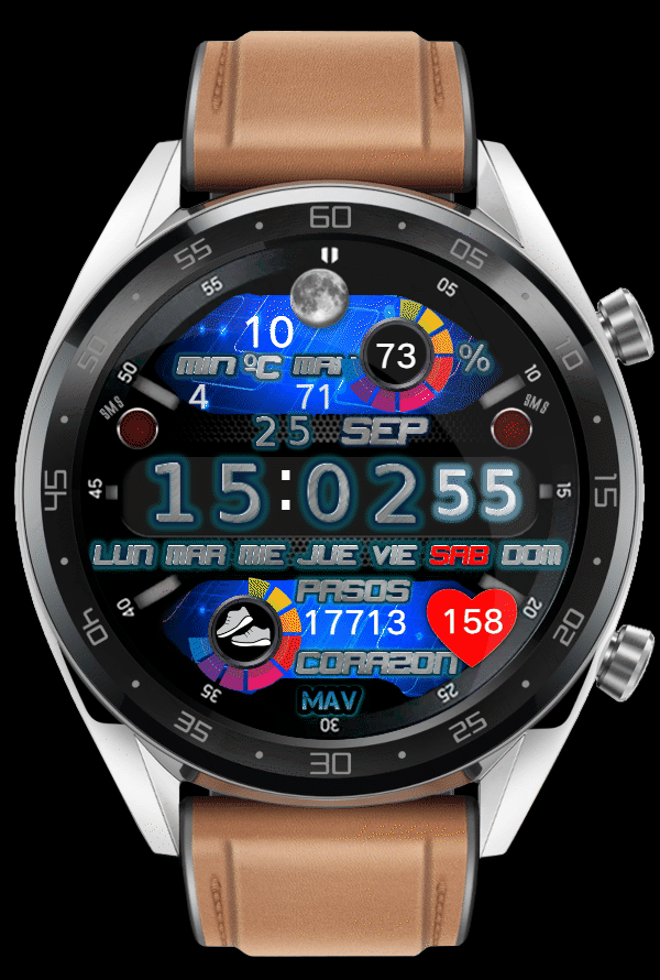 华为Huawei Watch GT/GT 2 46mm GT / GT 2 46mm手表表盘