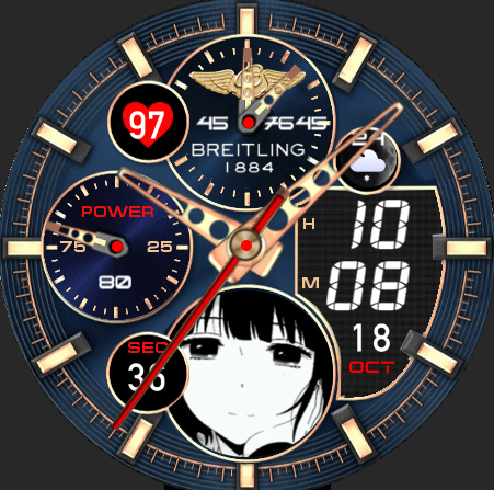 华为Huawei Watch GT/GT 2 46mm GT / GT 2 46mm手表表盘