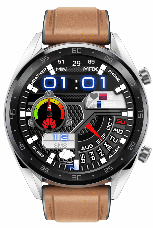 华为Huawei Watch GT/GT 2 46mm GT / GT 2 46mm手表表盘