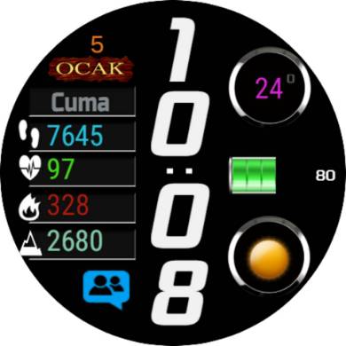 华为Huawei Watch GT/GT 2 46mm GT / GT 2 46mm手表表盘