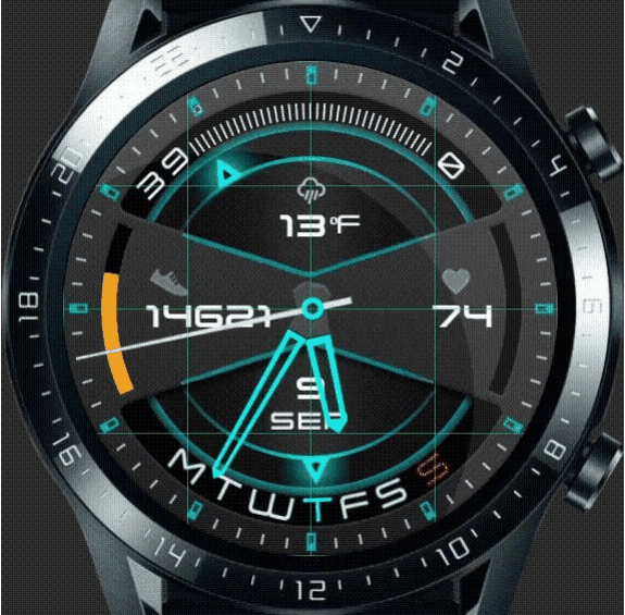 华为Huawei Watch GT/GT 2 46mm GT / GT 2 46mm手表表盘