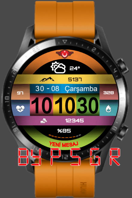 华为Huawei Watch GT/GT 2 46mm GT / GT 2 46mm手表表盘