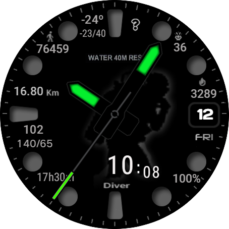 华为Huawei Watch GT/GT 2 46mm GT / GT 2 46mm手表表盘
