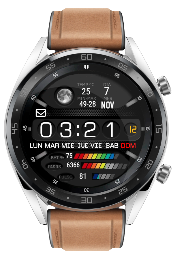 华为Huawei Watch GT/GT 2 46mm GT / GT 2 46mm手表表盘