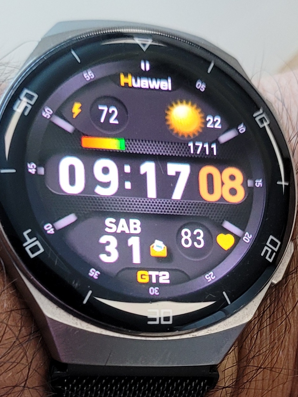 华为Huawei Watch GT/GT 2 46mm GT / GT 2 46mm手表表盘