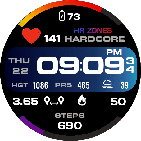 华为Huawei Watch GT/GT 2 46mm GT / GT 2 46mm手表表盘