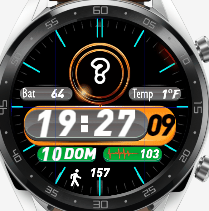华为Huawei Watch GT/GT 2 46mm GT / GT 2 46mm手表表盘