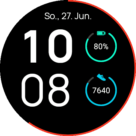 华为Huawei Watch GT/GT 2 46mm GT / GT 2 46mm手表表盘
