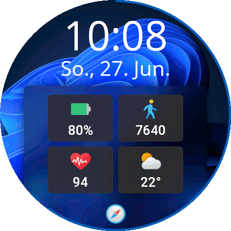 华为Huawei Watch GT/GT 2 46mm GT / GT 2 46mm手表表盘