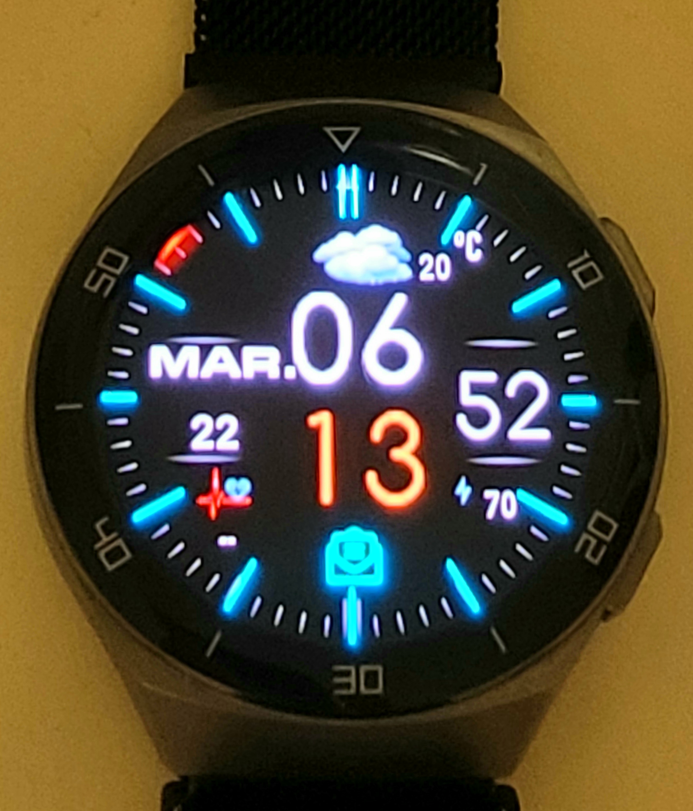 华为Huawei Watch GT/GT 2 46mm GT / GT 2 46mm手表表盘