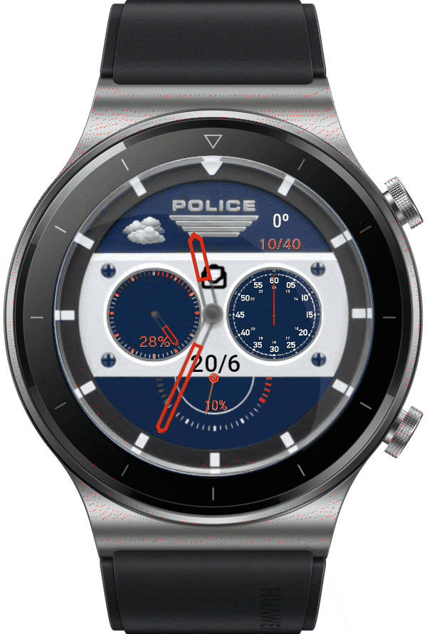 华为Huawei Watch GT/GT 2 46mm GT / GT 2 46mm手表表盘