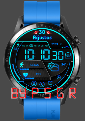 华为Huawei Watch GT/GT 2 46mm GT / GT 2 46mm手表表盘