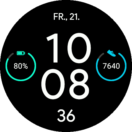 华为Huawei Watch GT/GT 2 46mm GT / GT 2 46mm手表表盘
