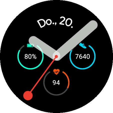 华为Huawei Watch GT/GT 2 46mm GT / GT 2 46mm手表表盘
