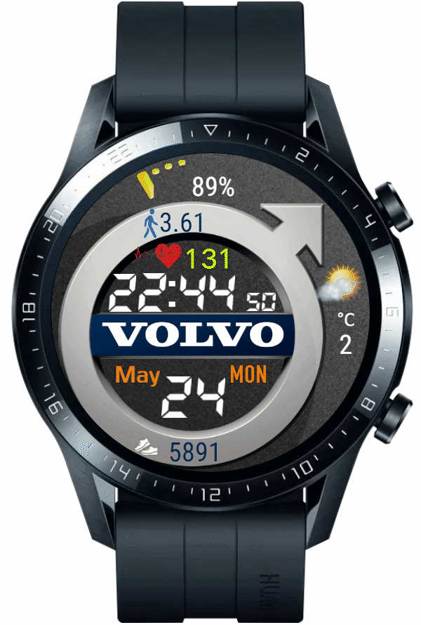 华为Huawei Watch GT/GT 2 46mm GT / GT 2 46mm手表表盘