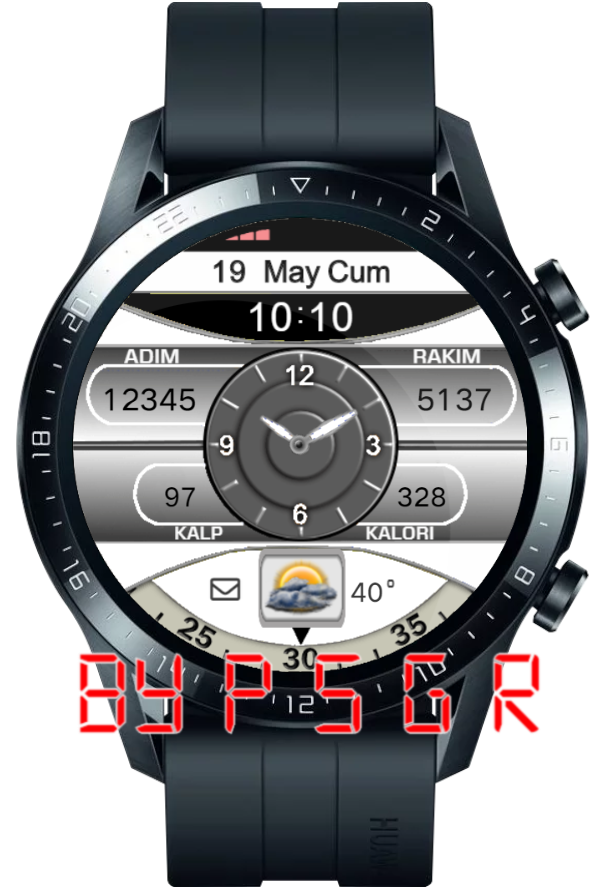 华为Huawei Watch GT/GT 2 46mm GT / GT 2 46mm手表表盘