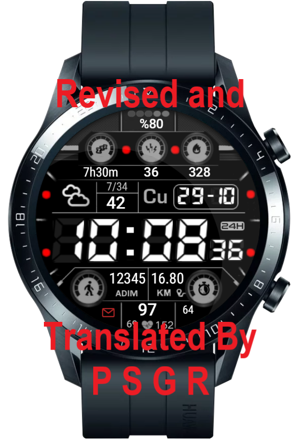 华为Huawei Watch GT/GT 2 46mm GT / GT 2 46mm手表表盘