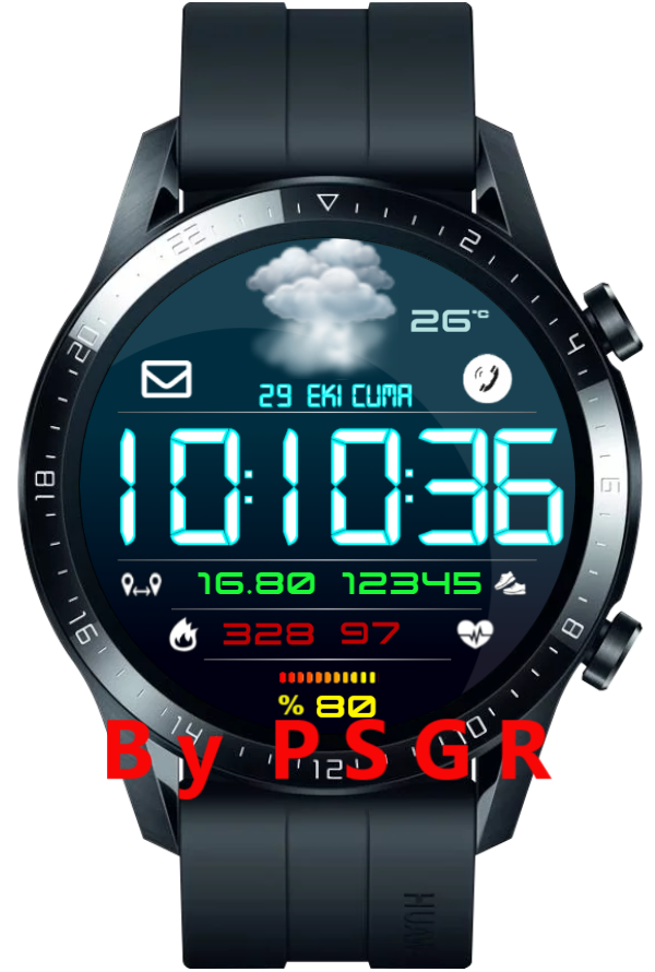 华为Huawei Watch GT/GT 2 46mm GT / GT 2 46mm手表表盘