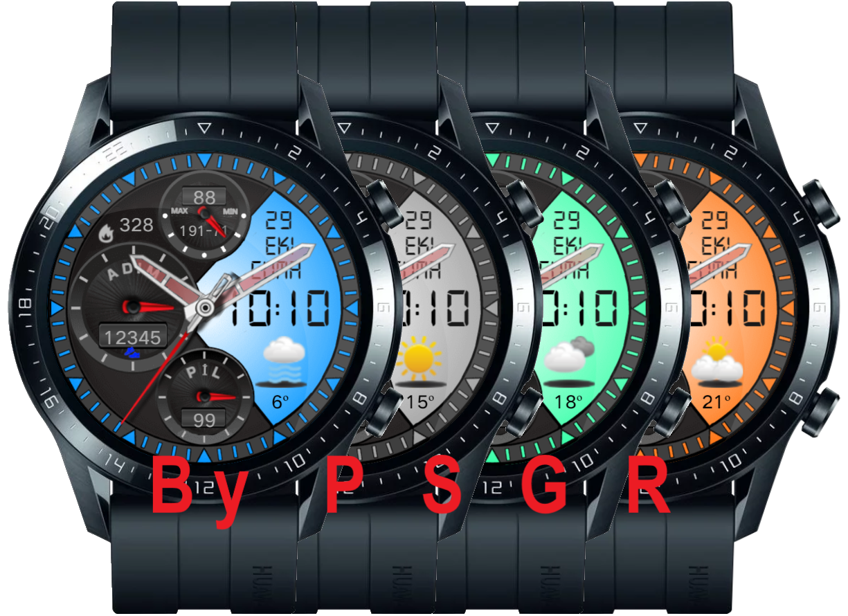 华为Huawei Watch GT/GT 2 46mm GT / GT 2 46mm手表表盘