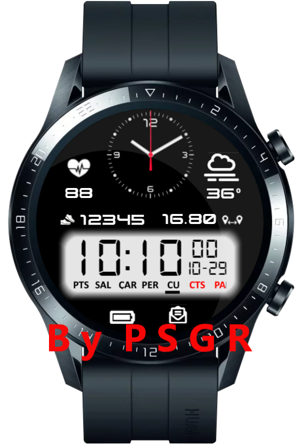 华为Huawei Watch GT/GT 2 46mm GT / GT 2 46mm手表表盘