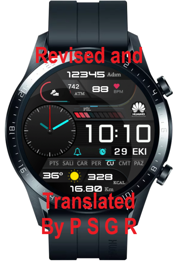 华为Huawei Watch GT/GT 2 46mm GT / GT 2 46mm手表表盘