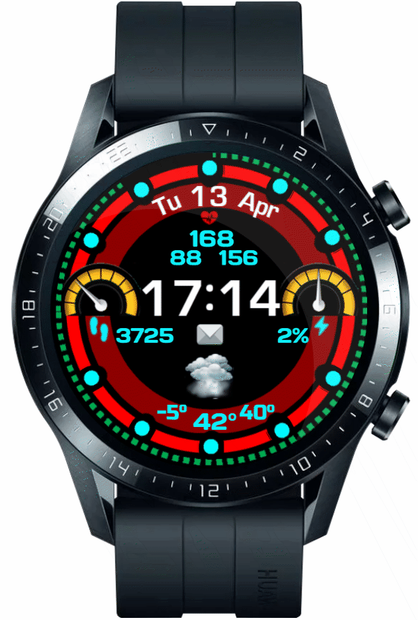 华为Huawei Watch GT/GT 2 46mm GT / GT 2 46mm手表表盘