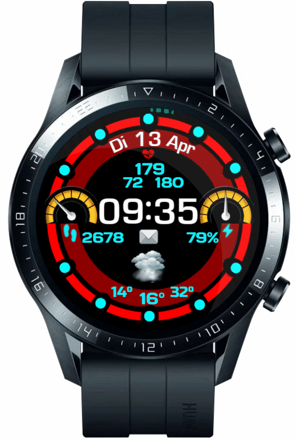 华为Huawei Watch GT/GT 2 46mm GT / GT 2 46mm手表表盘