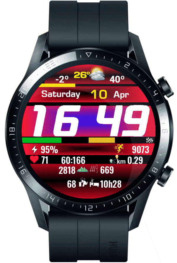 华为Huawei Watch GT/GT 2 46mm GT / GT 2 46mm手表表盘