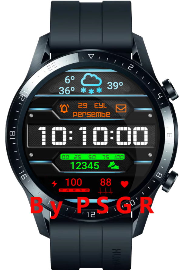 华为Huawei Watch GT/GT 2 46mm GT / GT 2 46mm手表表盘