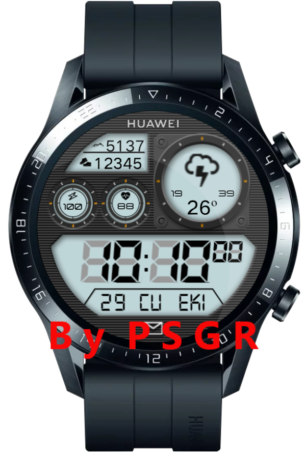 华为Huawei Watch GT/GT 2 46mm GT / GT 2 46mm手表表盘