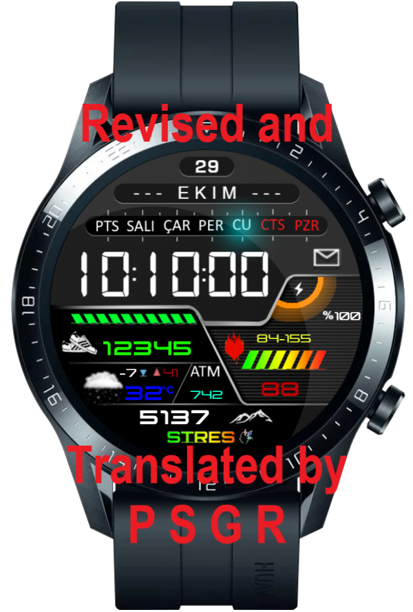 华为Huawei Watch GT/GT 2 46mm GT / GT 2 46mm手表表盘