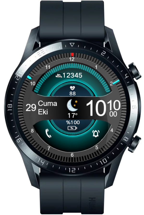 华为Huawei Watch GT/GT 2 46mm GT / GT 2 46mm手表表盘