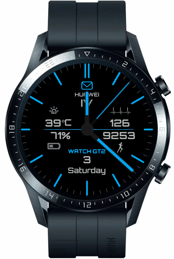 华为Huawei Watch GT/GT 2 46mm GT / GT 2 46mm手表表盘