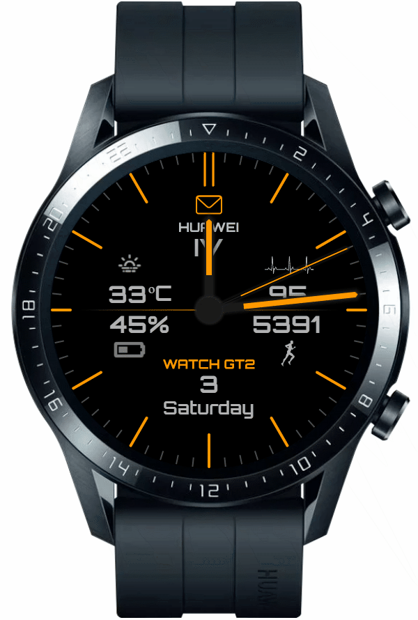 华为Huawei Watch GT/GT 2 46mm GT / GT 2 46mm手表表盘