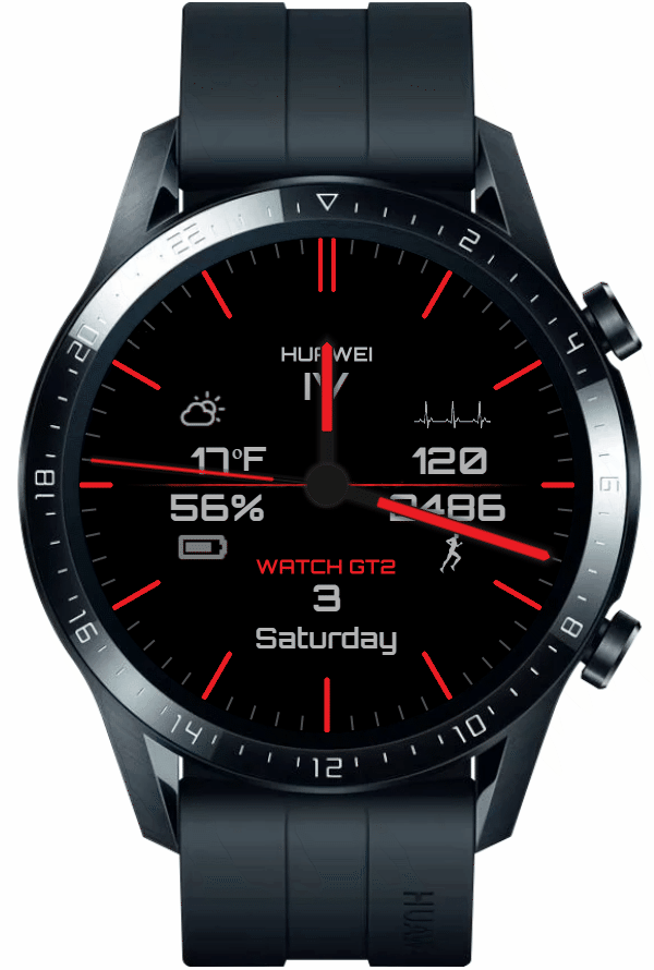 华为Huawei Watch GT/GT 2 46mm GT / GT 2 46mm手表表盘