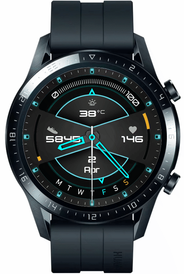 华为Huawei Watch GT/GT 2 46mm GT / GT 2 46mm手表表盘