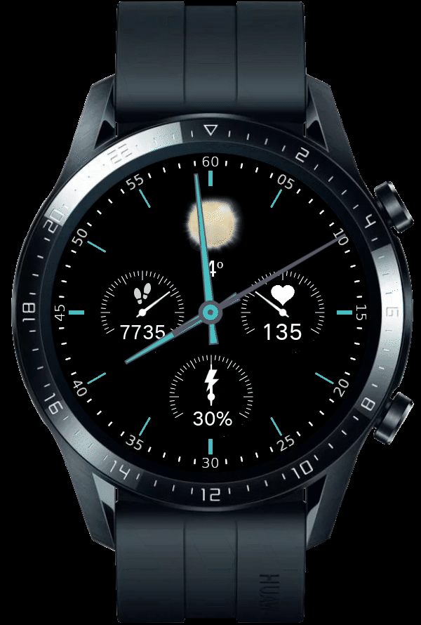华为Huawei Watch GT/GT 2 46mm GT / GT 2 46mm手表表盘