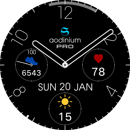 华为Huawei Watch GT/GT 2 46mm GT / GT 2 46mm手表表盘