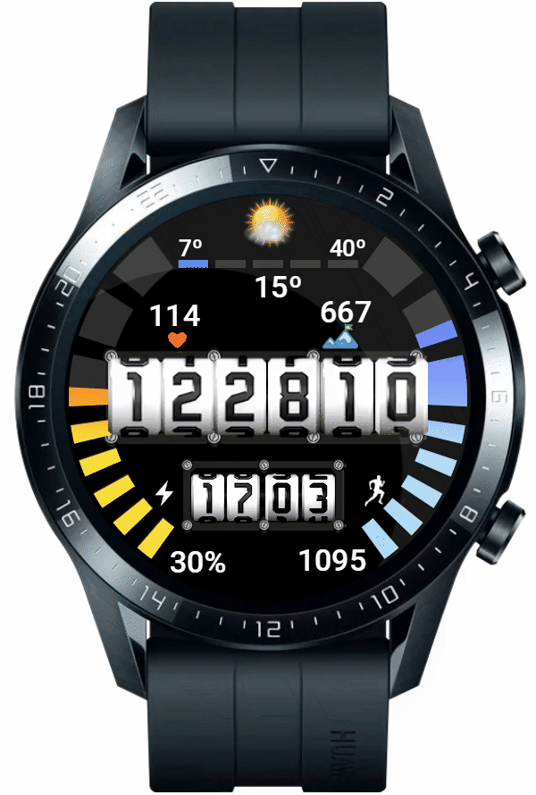 华为Huawei Watch GT/GT 2 46mm GT / GT 2 46mm手表表盘