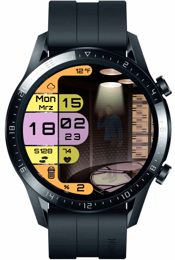 华为Huawei Watch GT/GT 2 46mm GT / GT 2 46mm手表表盘