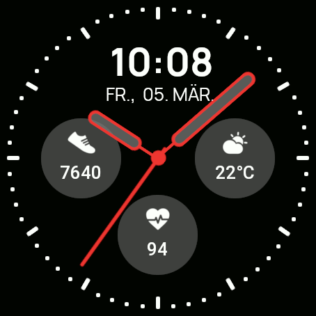 华为Huawei Watch GT/GT 2 46mm GT / GT 2 46mm手表表盘