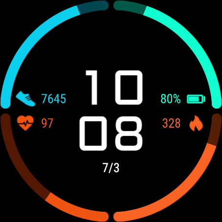 华为Huawei Watch GT/GT 2 46mm GT / GT 2 46mm手表表盘