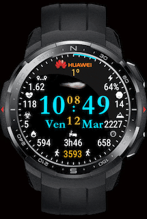 华为Huawei Watch GT/GT 2 46mm GT / GT 2 46mm手表表盘