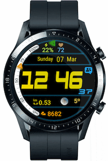 华为Huawei Watch GT/GT 2 46mm GT / GT 2 46mm手表表盘