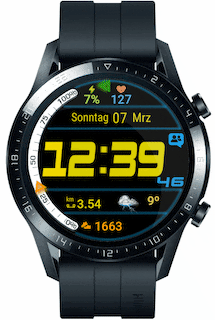 华为Huawei Watch GT/GT 2 46mm GT / GT 2 46mm手表表盘