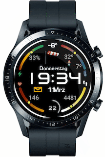 华为Huawei Watch GT/GT 2 46mm GT / GT 2 46mm手表表盘