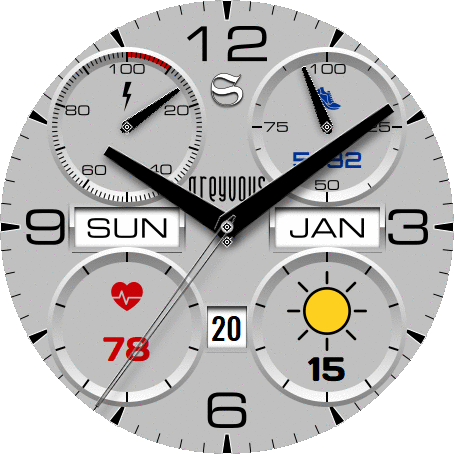 华为Huawei Watch GT/GT 2 46mm GT / GT 2 46mm手表表盘